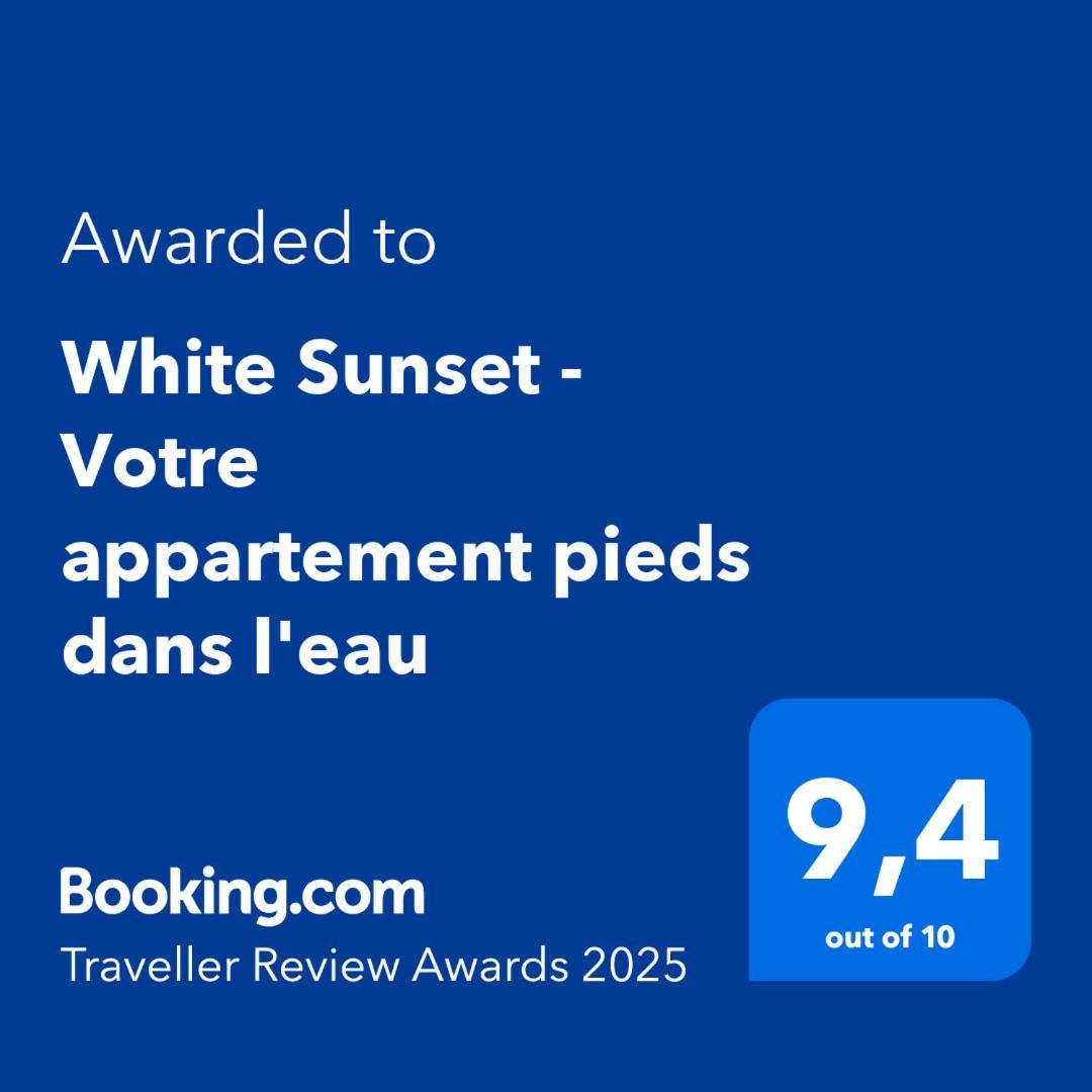 White Sunset - Votre Appartement Pieds Dans L'Eau Trois Bassins Buitenkant foto